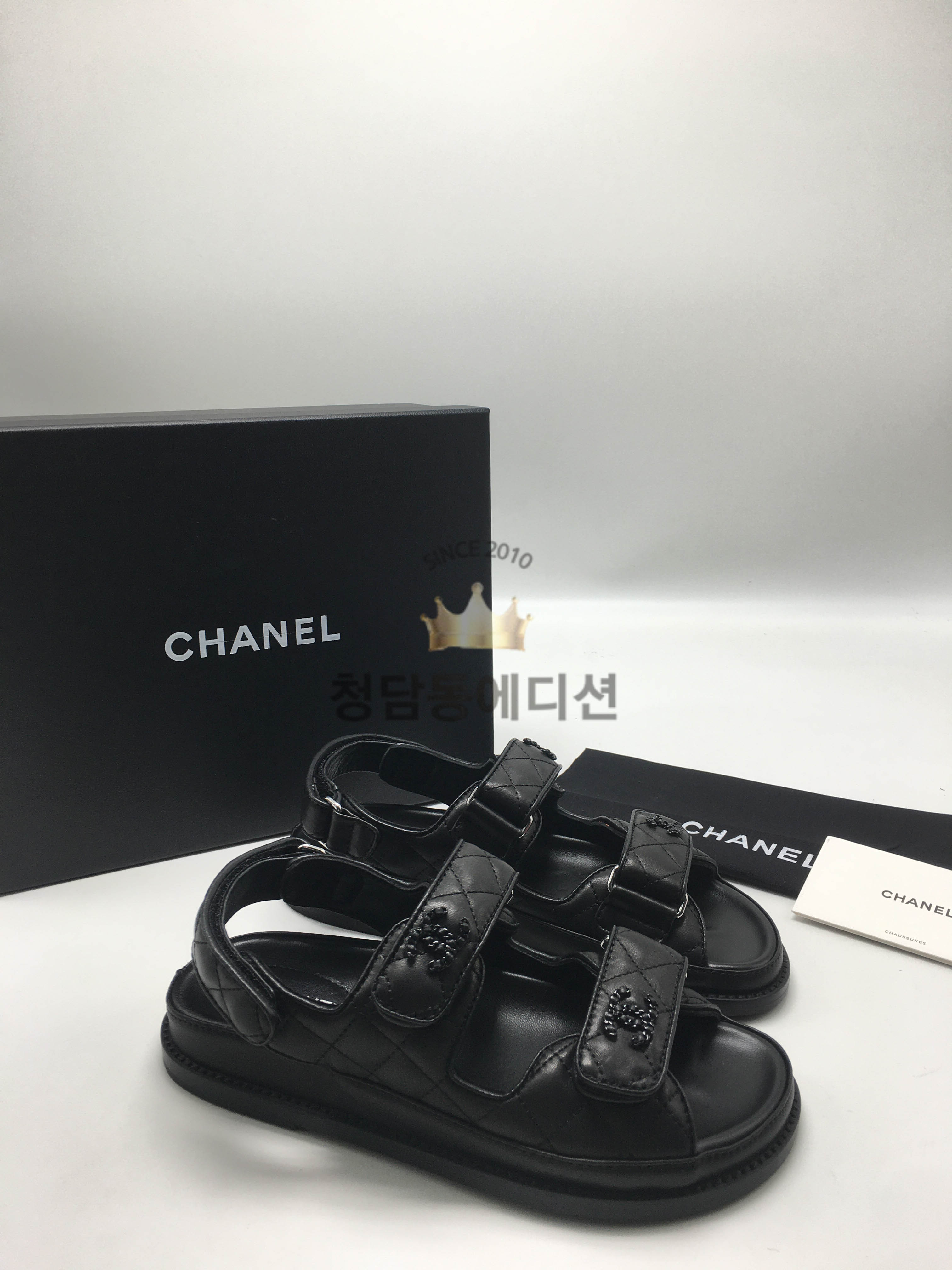 샤넬 벨크로 샌들 정품급