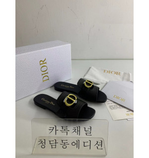 디올 몽테인 플랫 플립플랍 슬리퍼(0.5cm/4cm) 정품급