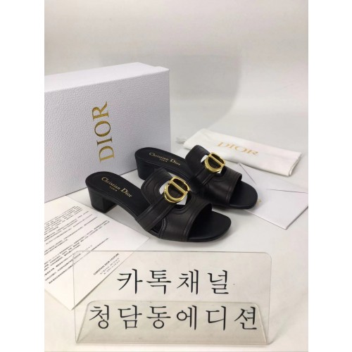 디올 몽테인 플랫 플립플랍 슬리퍼(0.5cm/4cm) 정품급