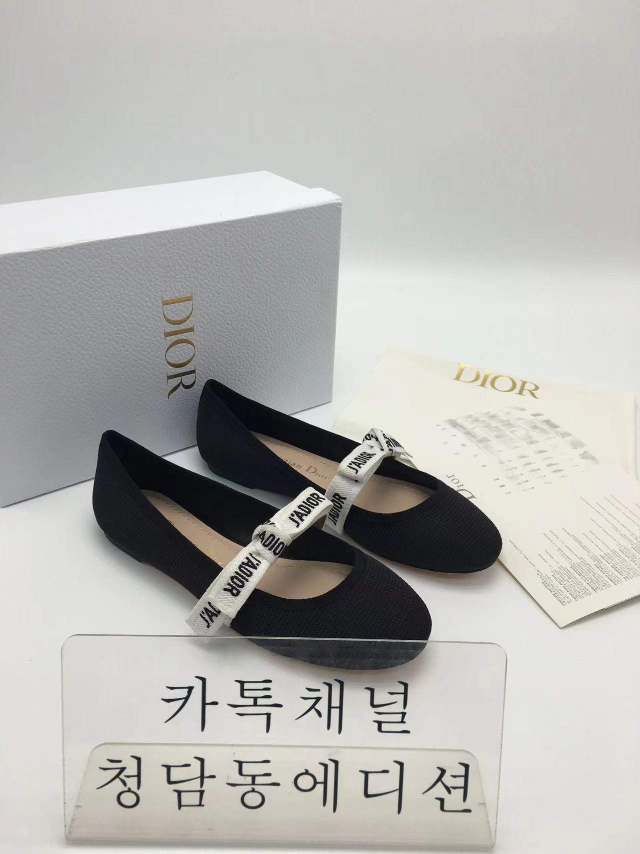 디올 J`a dior 발레리나 플랫슈즈 정품급