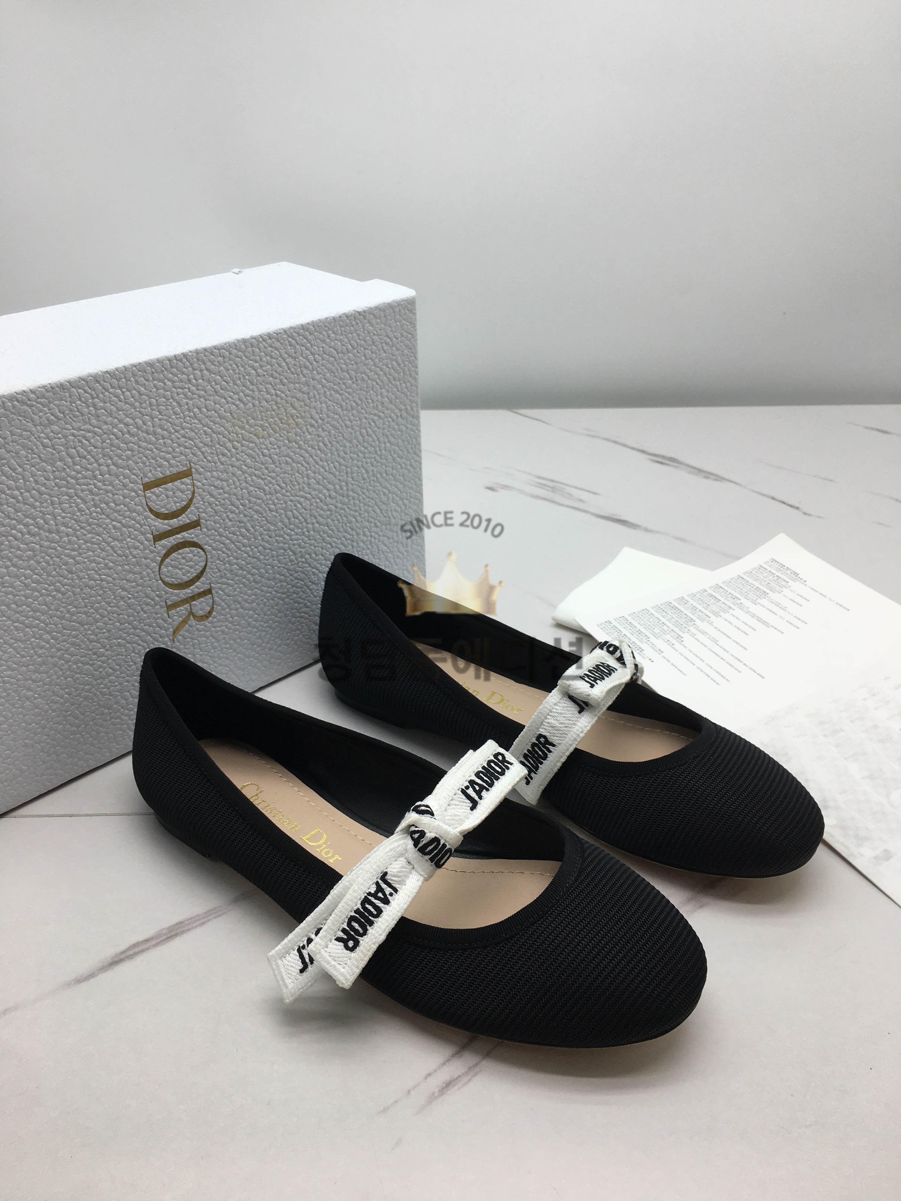 디올 J`a dior 발레리나 플랫슈즈 정품급