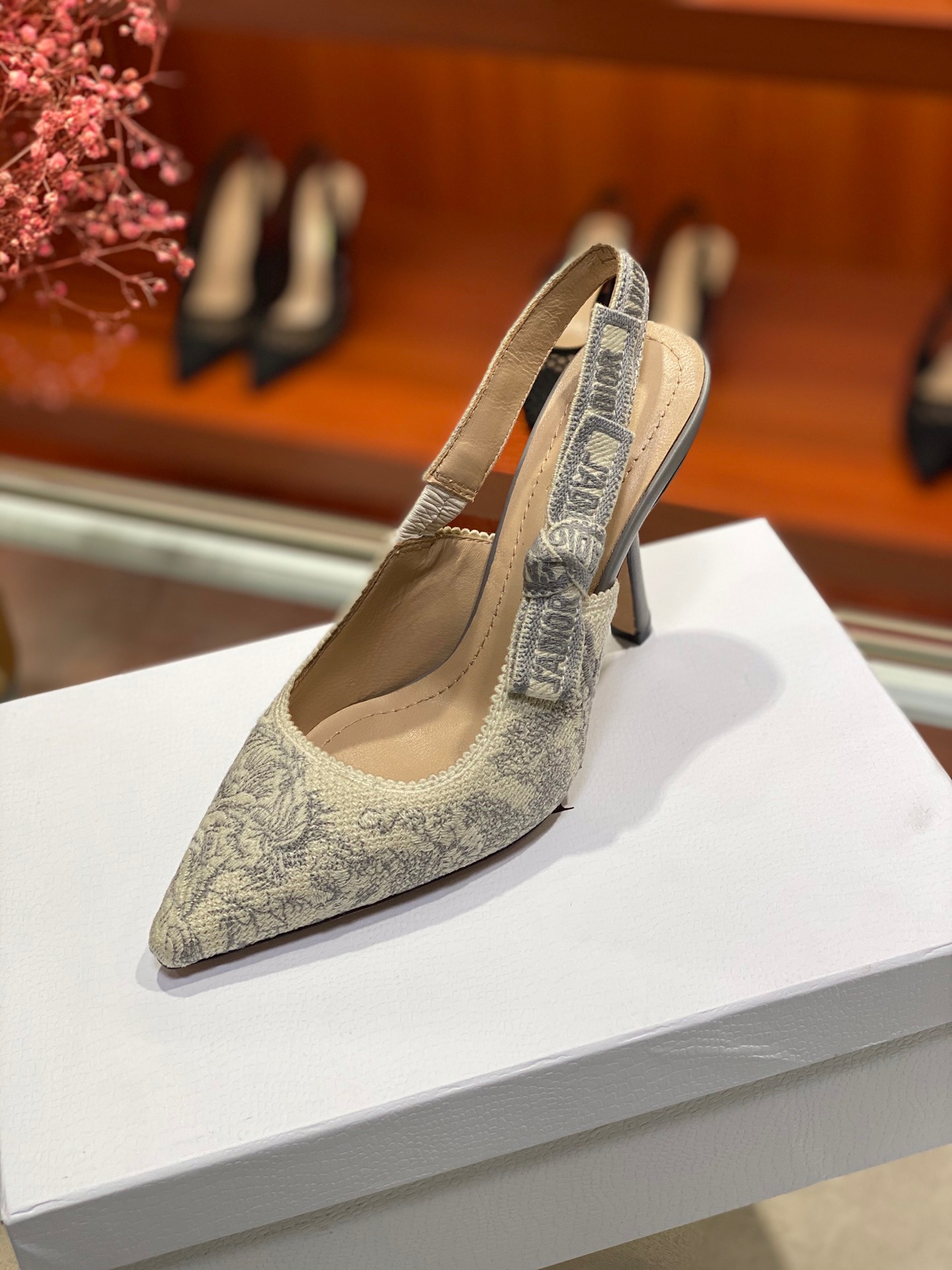 디올 J`a dior 슬링백 힐 (굽1.5cm/6.5cm/9.5cm) 
