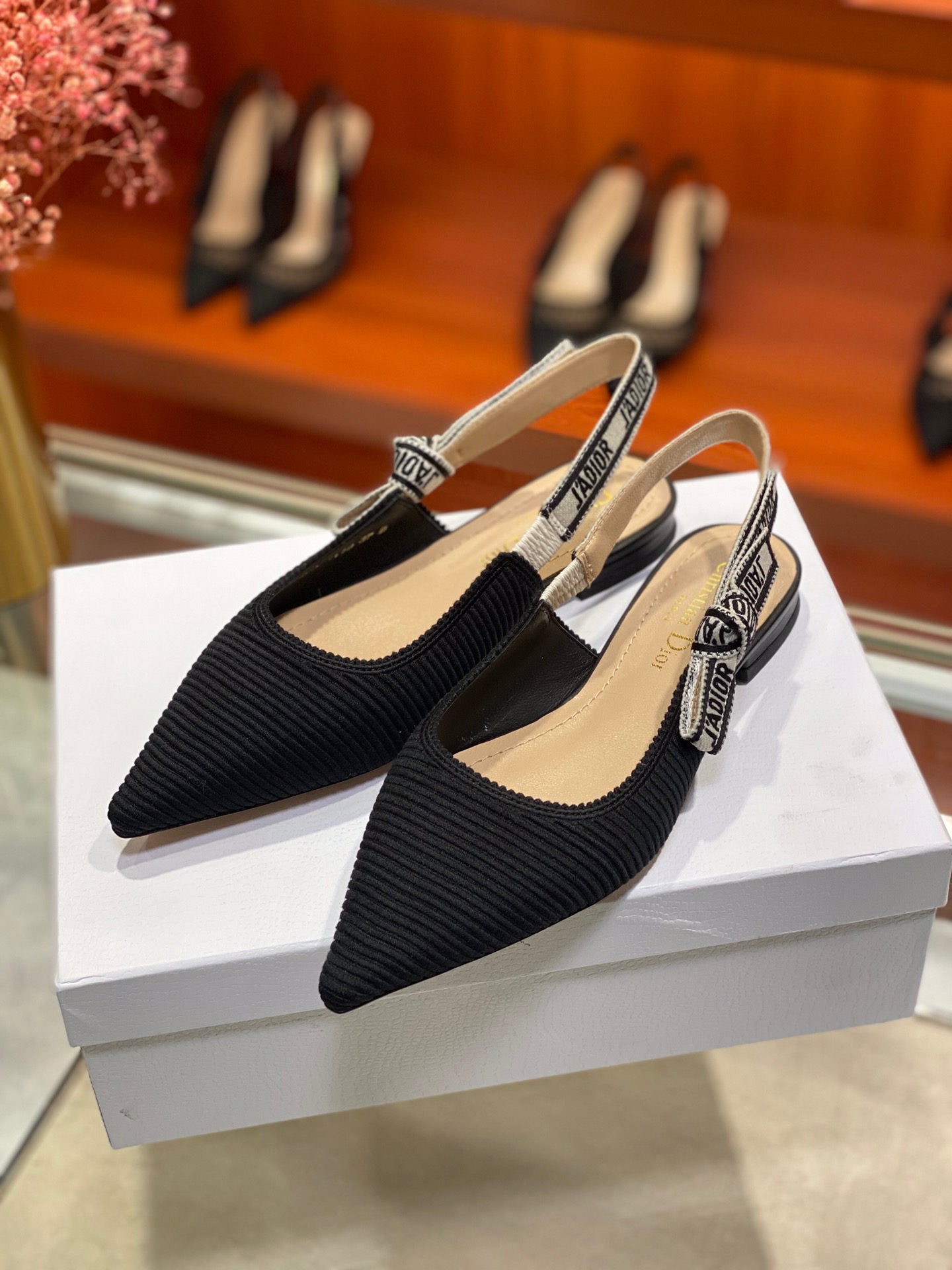 디올 J`a dior 슬링백 힐 (굽1.5cm/6.5cm/9.5cm) 