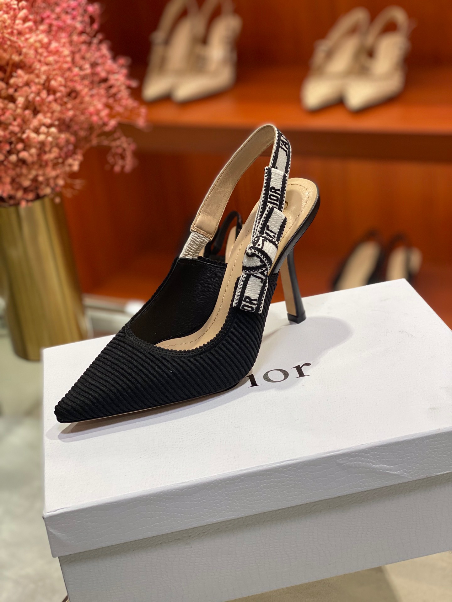 디올 J`a dior 슬링백 힐 (굽1.5cm/6.5cm/9.5cm) 
