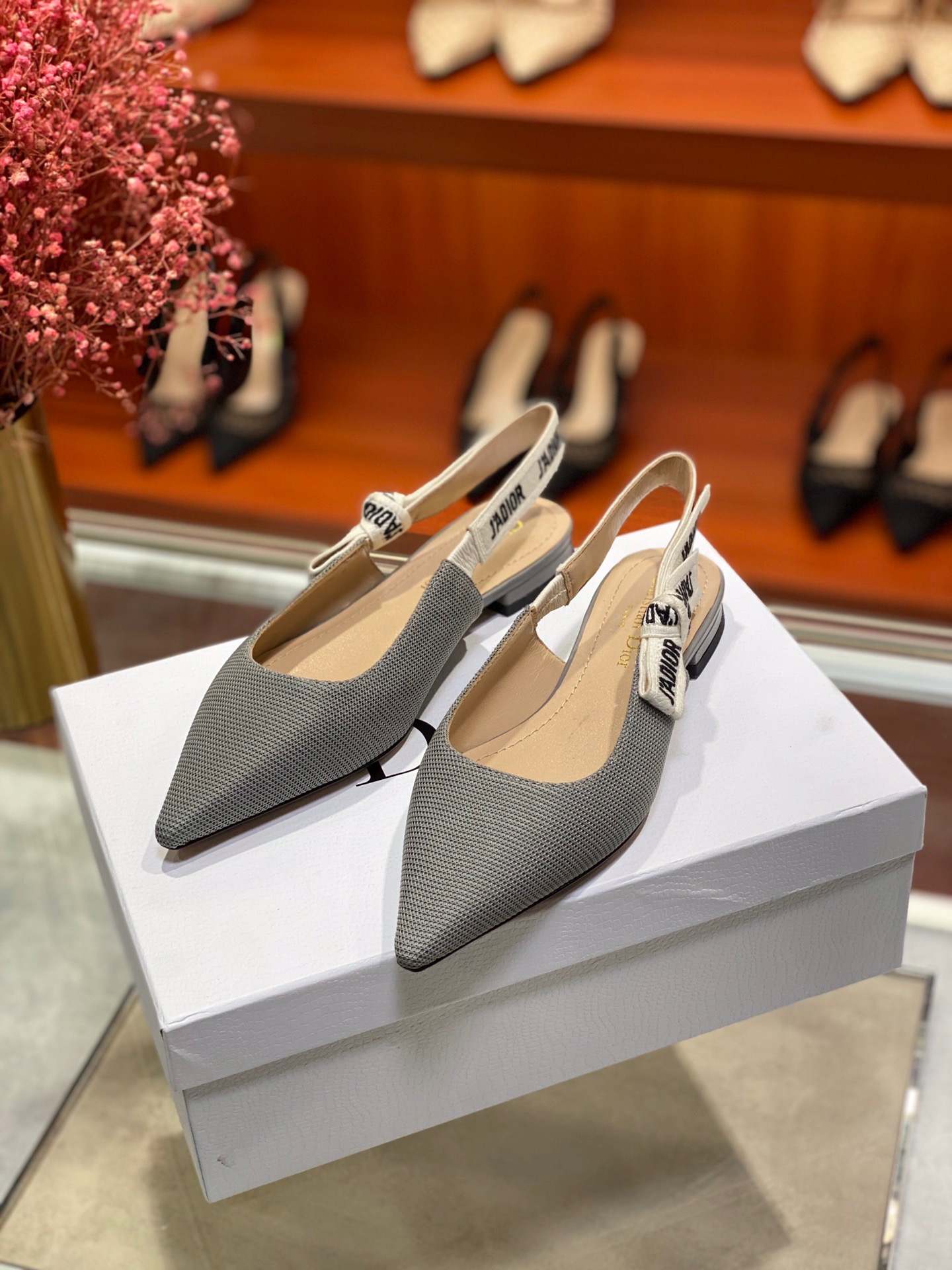 디올 J`a dior 슬링백 힐 (굽1.5cm/6.5cm/9.5cm) 