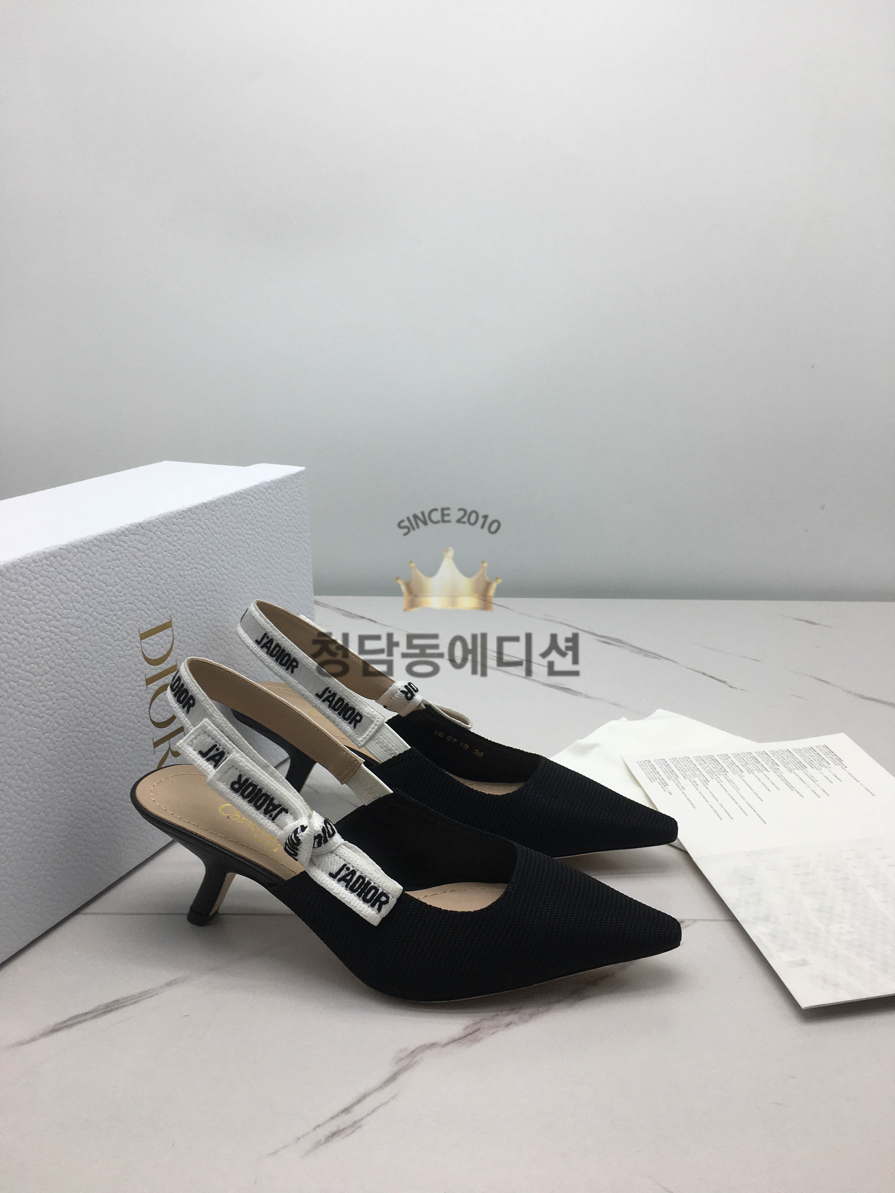 디올 J`a dior 슬링백 힐 (굽1.5cm/6.5cm/9.5cm)