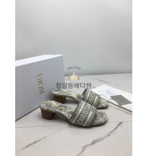 크리스찬 디올 슬라이드 슬리퍼 정품급 (1cm/5cm)