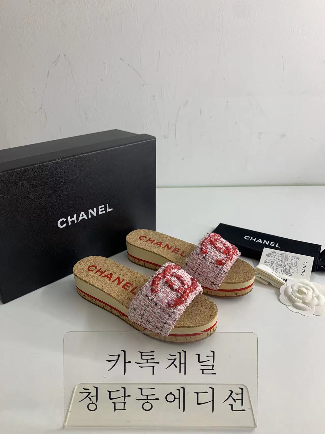 샤넬 에스파듀 샌들 정품급