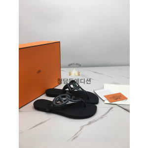 에르메스 에제리 샌들 최고퀄 (컬러 블랙)