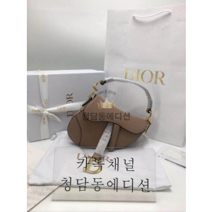 [정품동일가죽] 디올 새들백 스몰 최고퀄