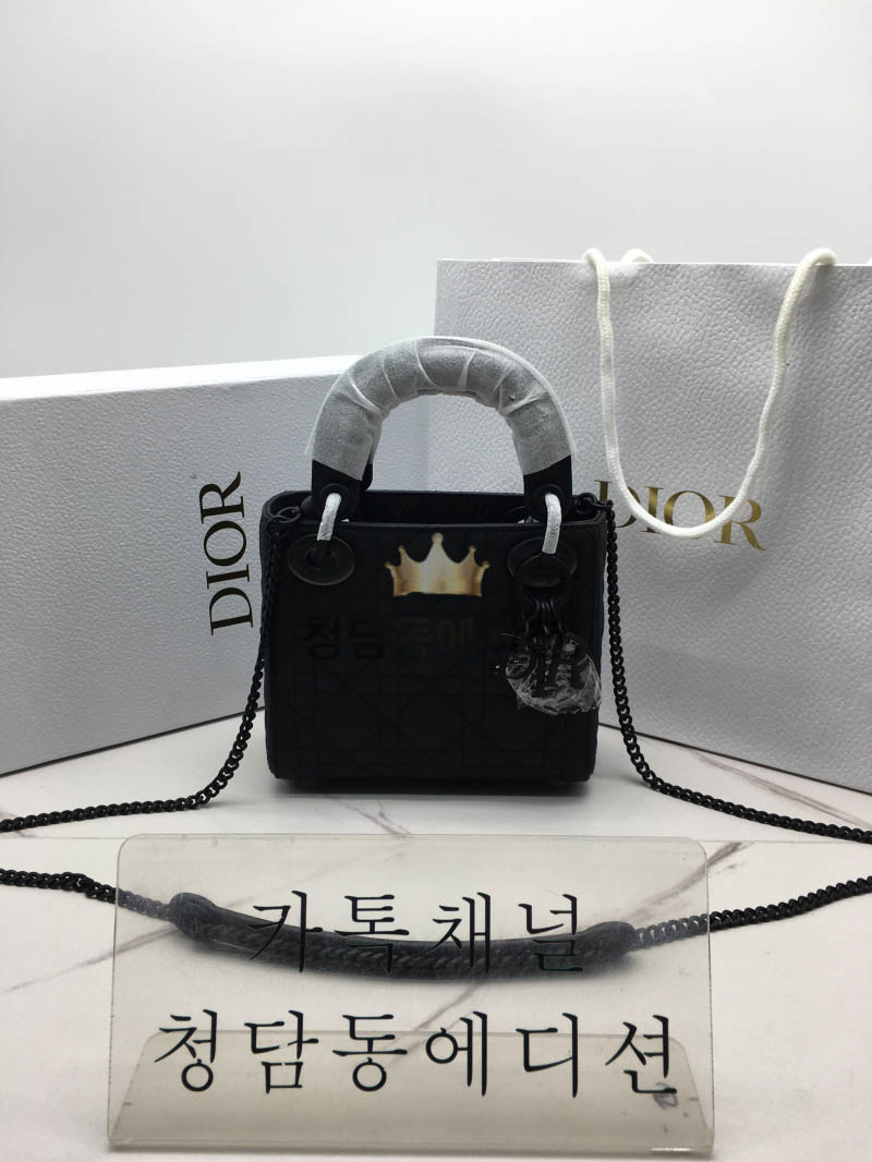 디올 울트라 매트 레이디 백 17cm [정품동일가죽 최고퀄]
