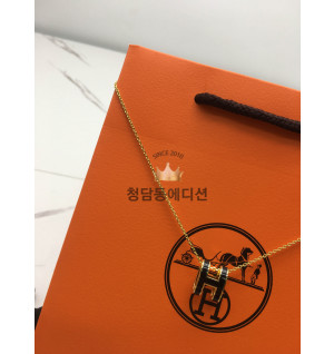 에르메스 팝아슈 목걸이