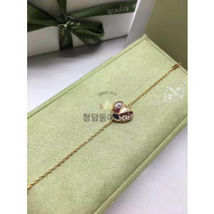 반클리프 럭키 스프링 팔찌 (V-gold소재)