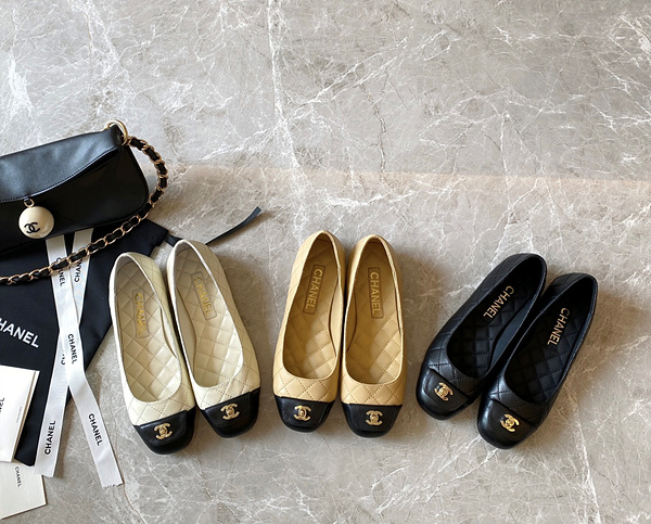 샤넬 발레리나 플랫슈즈 (3COLOR)