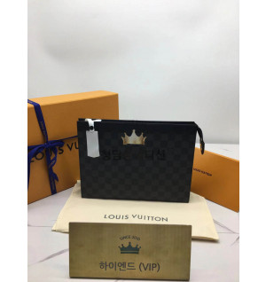 루이비통 다미에 포쉐트 보야주 클러치백 (ZP동일가죽)