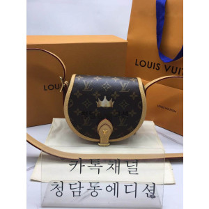 루이비통 탬버린 모노그램 크로스백
