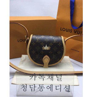 루이비통 탬버린 모노그램 크로스백
