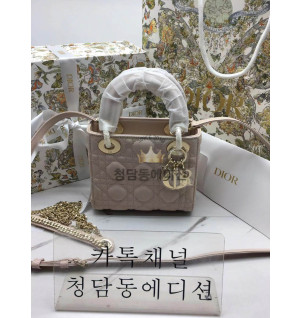 [정품동일가죽] 디올 레이디백 미니 최고퀄
