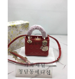 [정품동일가죽] 디올 레이디백 미니