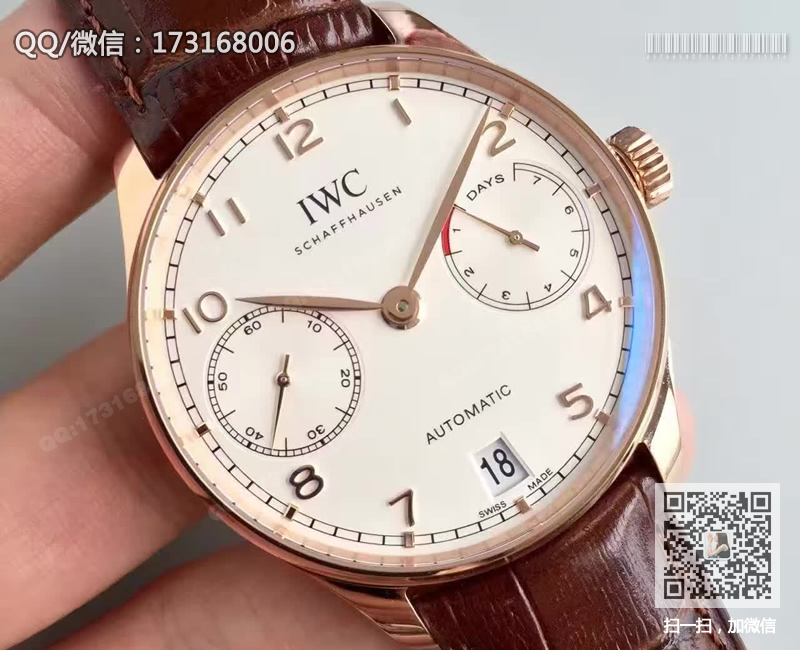 [ZF 공장 V5 버전] IWC 포르투갈 시리즈 흰판 IW500703