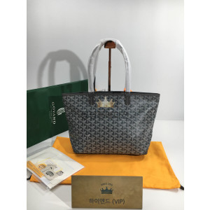 고야드 아르투아 지퍼달린 쇼퍼백 PM / MM (컬러 그레이)