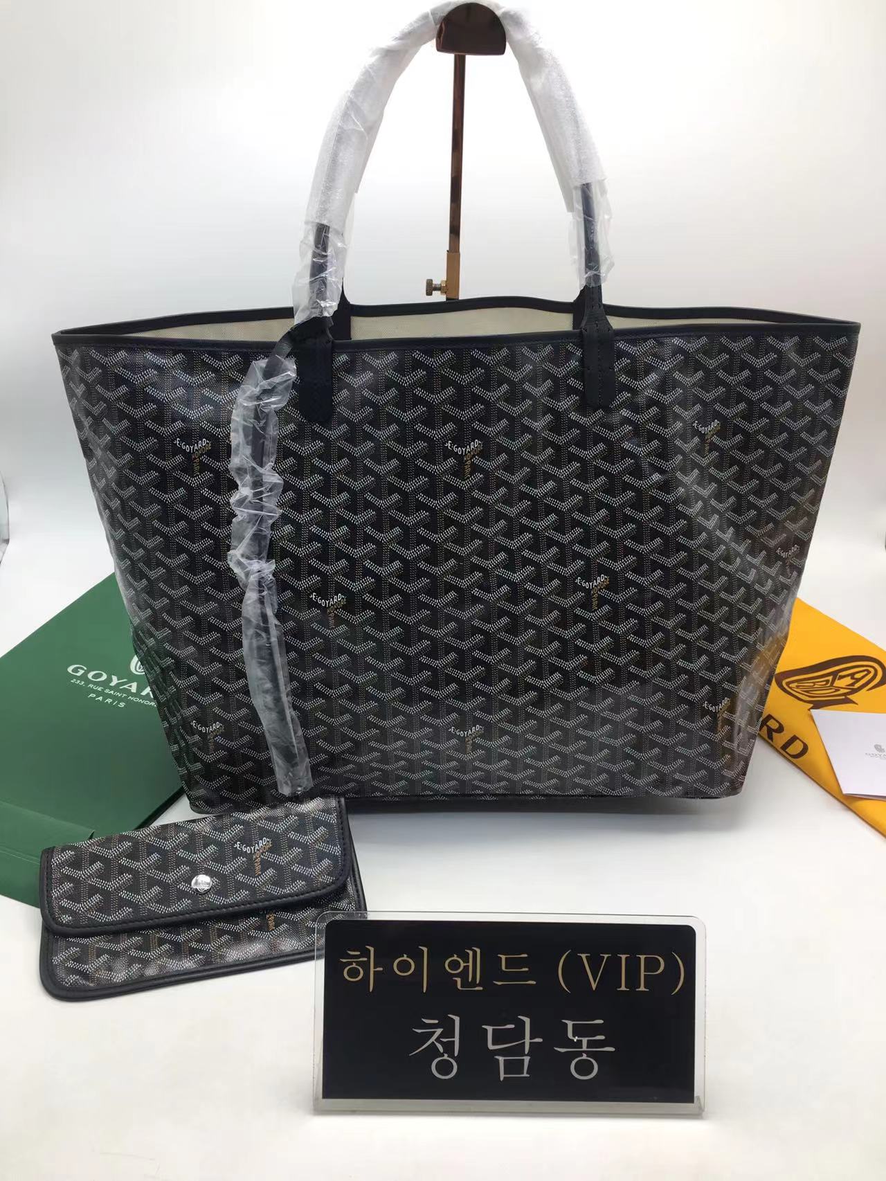 고야드 생루이백 PM/GM (컬러 블랙)