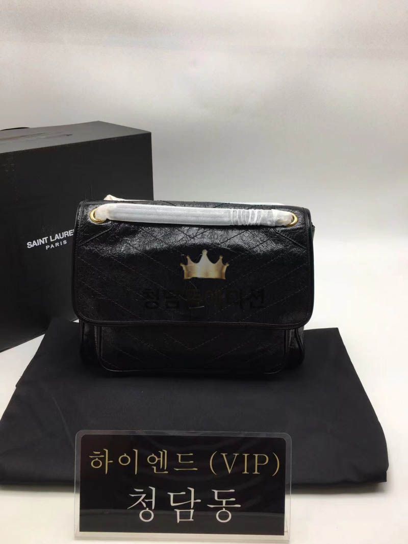 생로랑 니키백 미디움 633158 (체인 골드) (하이엔드급)
