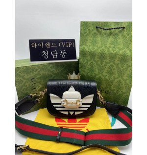 구찌 GG x ADIDAS 콜라보 1955 홀스빗 숄더백 658574 (4COLOR)
