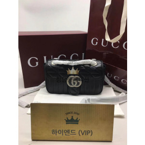 구찌 마몬트 마틀라세 미니 숄더백 446744 / 22CM