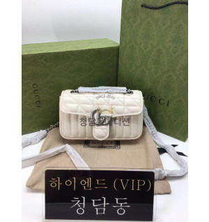 구찌 마몬트 마틀라세 미니 숄더백 446744 / 22CM