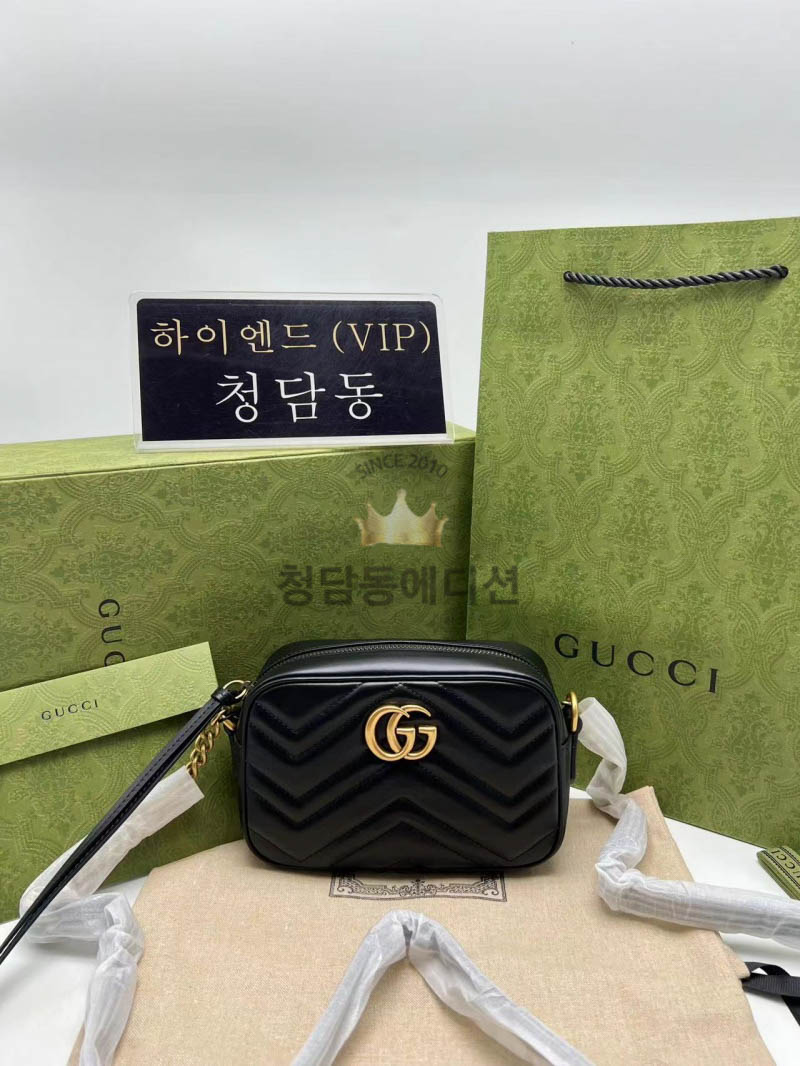 구찌 마몬트 마틀라세 미니백 448065