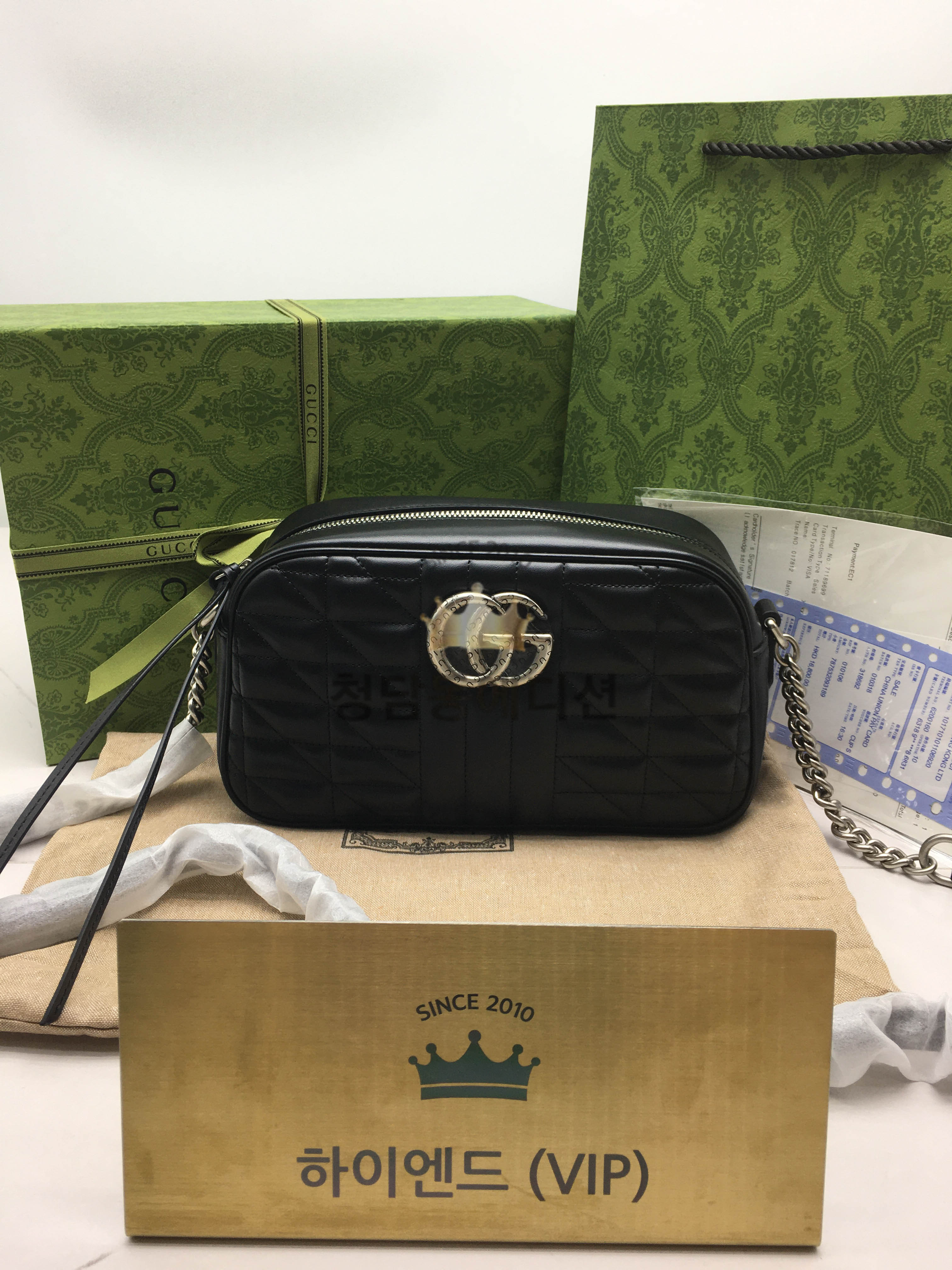 구찌 마몬트 마틀라세 숄더백 스몰 447632 / 24CM (하이엔드급)