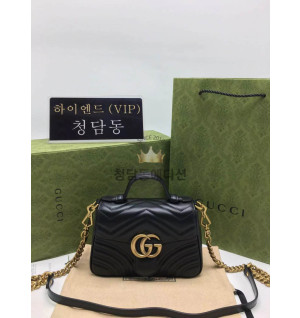 구찌 마몬트 미니 탑핸들 숄더백 547260