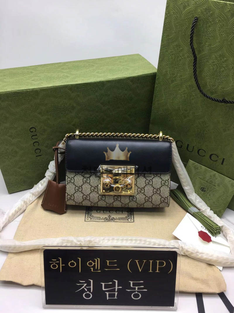구찌 패들락 스몰 GG 숄더백 409487