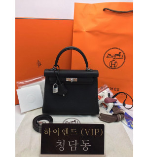 에르메스 켈리25 togo 백 올수공 (가죽 토고)
