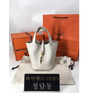에르메스 피코탄18 백 올수공 금장