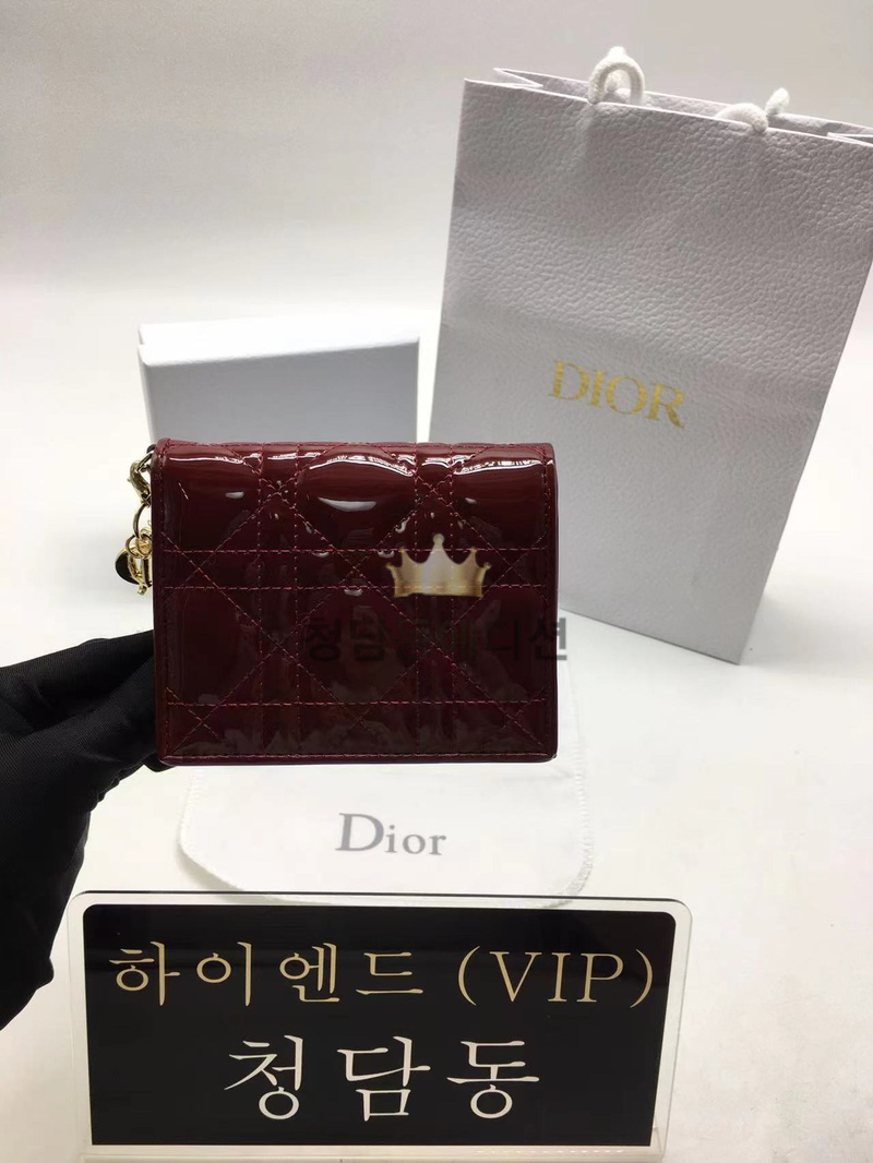 디올 까나쥬 페이던트 반지갑