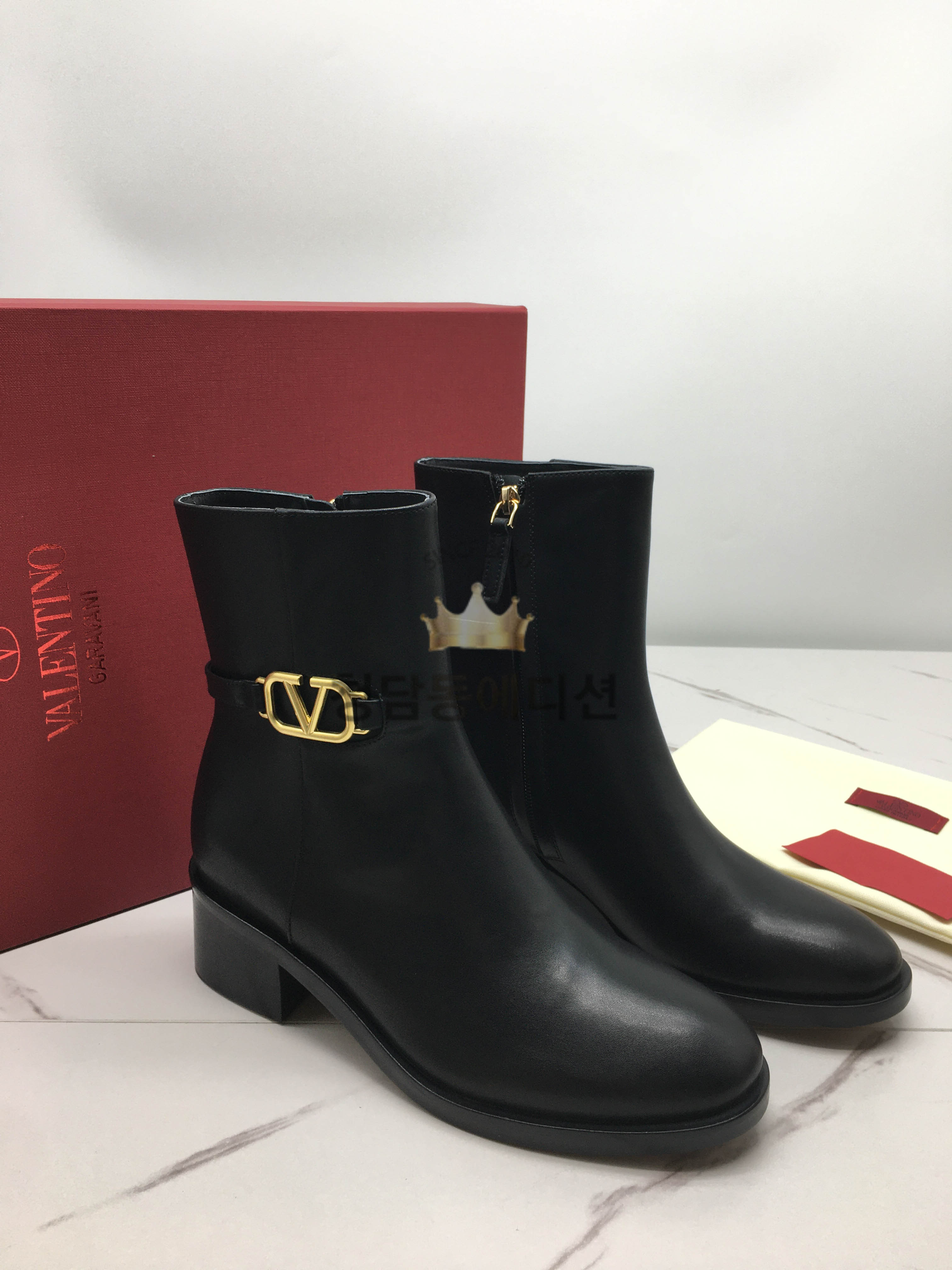 발렌티노 앵클부츠