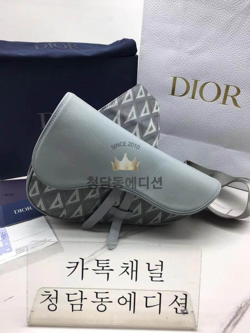 디올 다이아몬드 CD 새들백 스몰