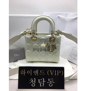 디올 레이디백 스몰 (램스킨) (upgrade ver.)