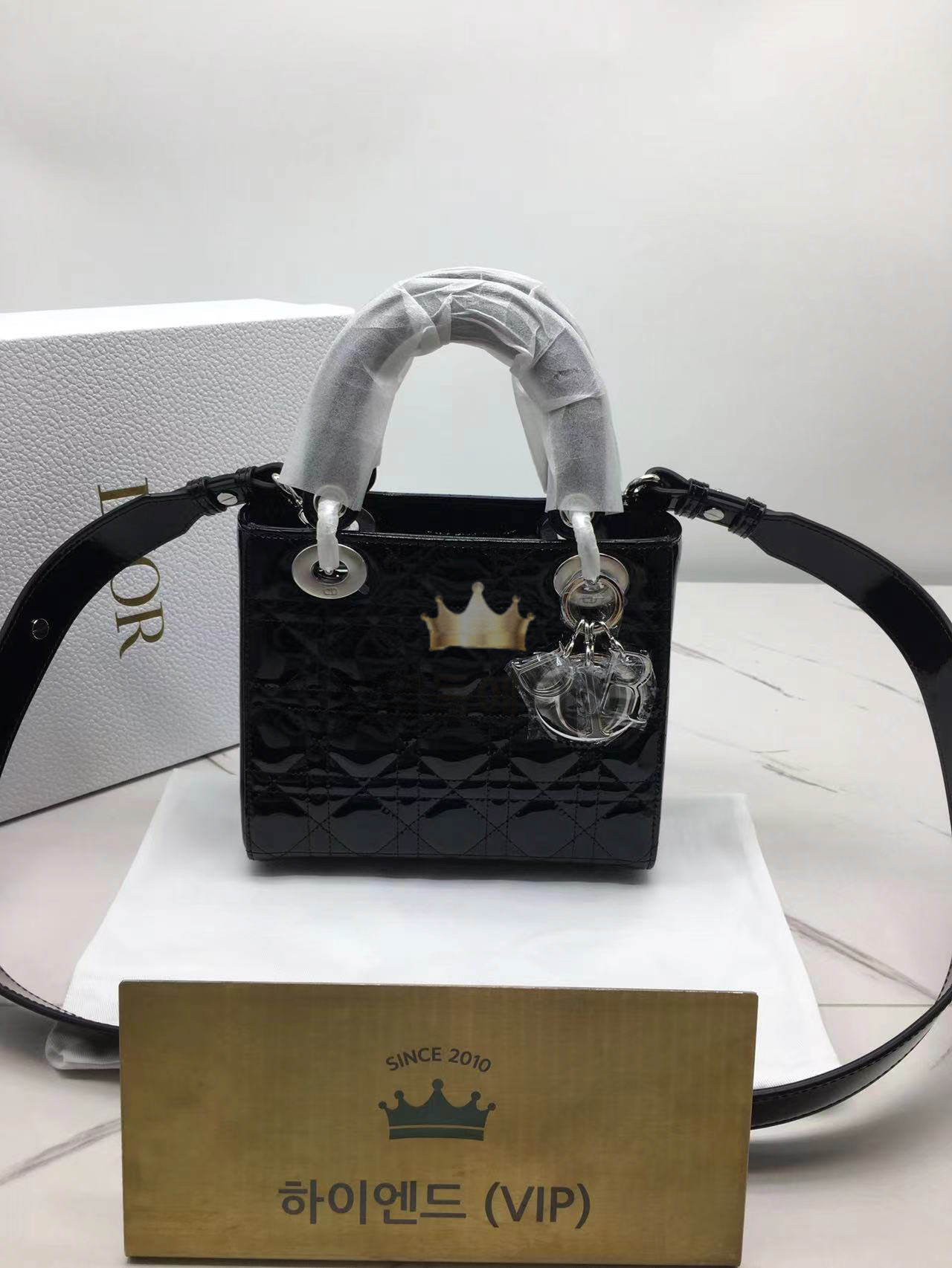 디올 레이디백 스몰 (페이던트) (금장/은장) (upgrade ver.)