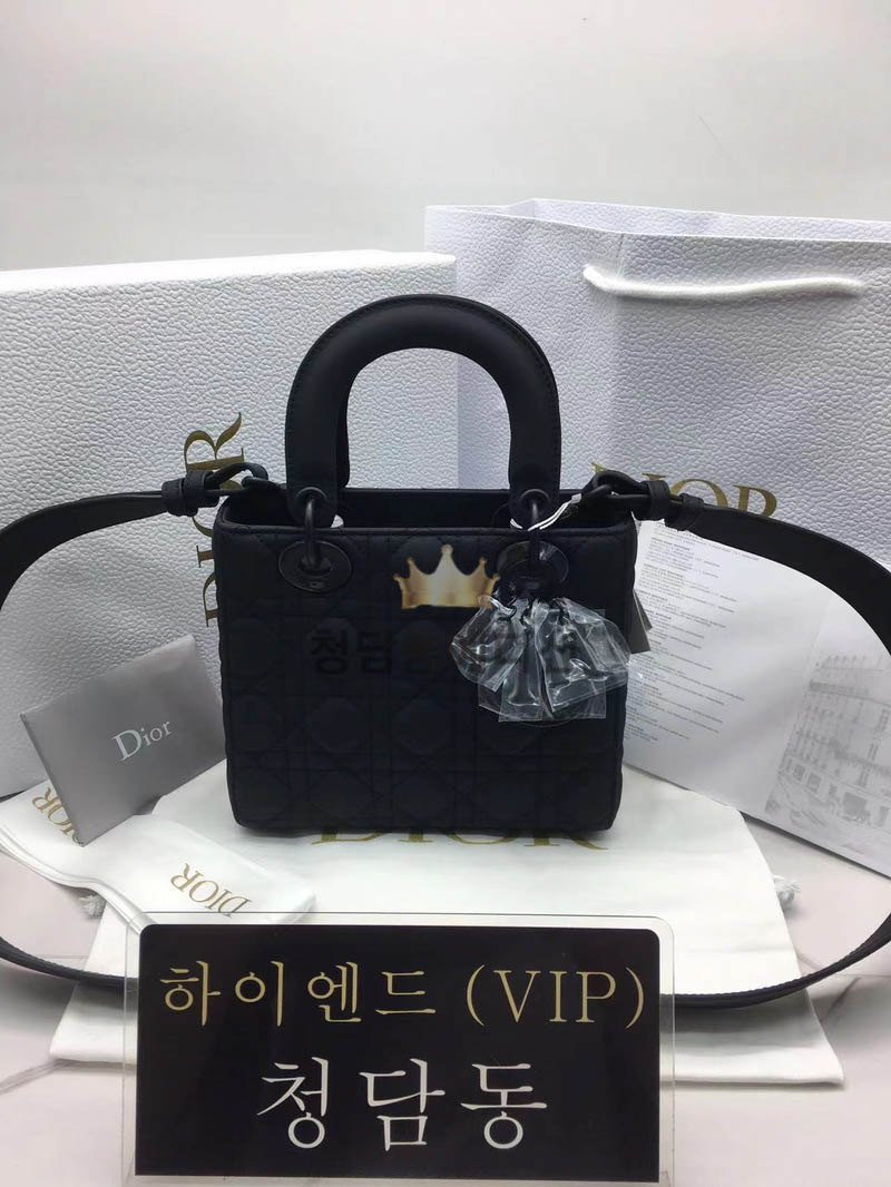 디올 울트라 매트 레이디백 스몰 (upgrade ver.)