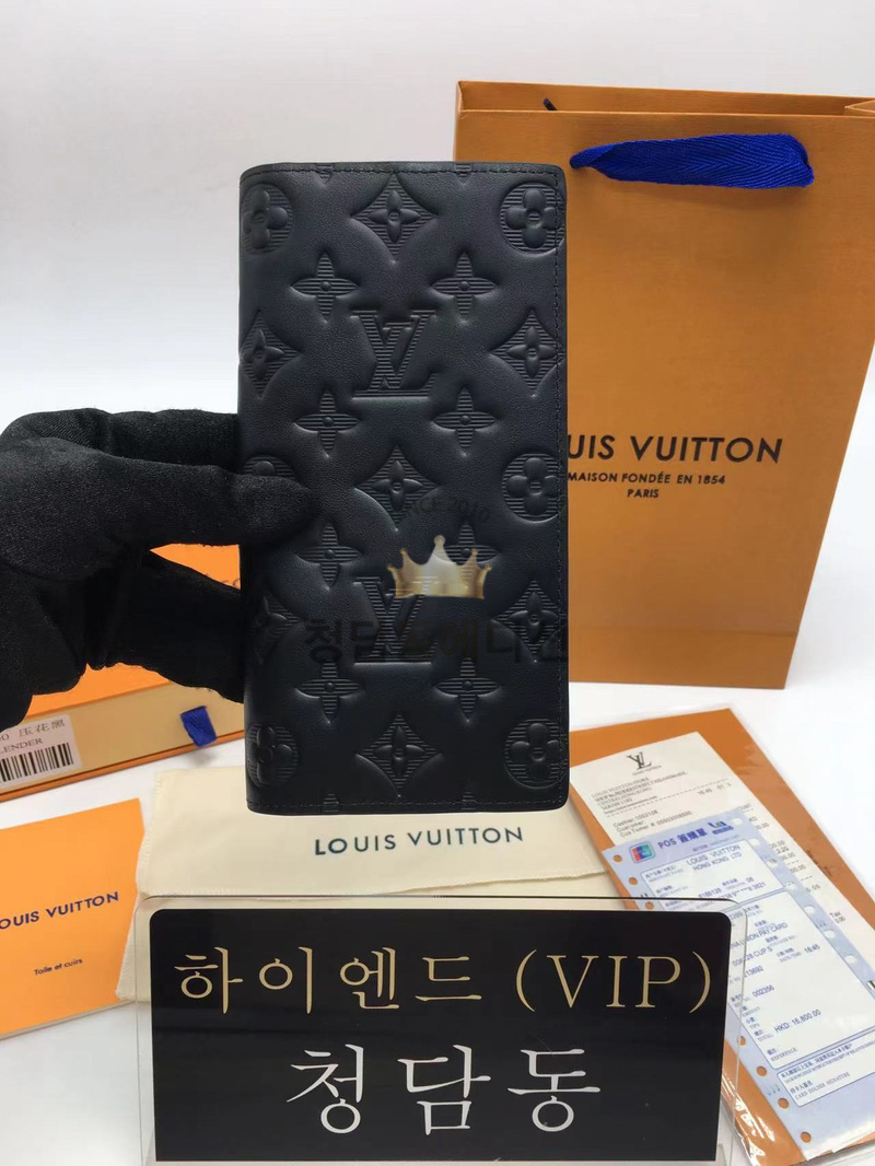 루이비통 모노그램 브라짜 월릿 M62900 엠보시.ver