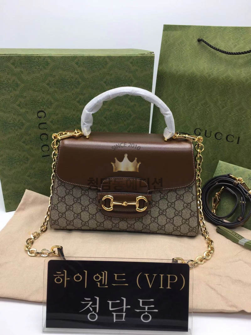 구찌 1955 홀스빗 미디엄 숄더백 702049