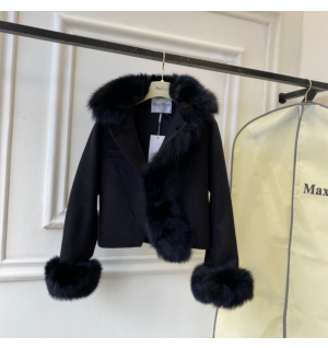 막스마라 밍크 코트