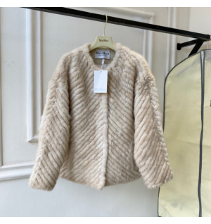 막스마라 밍크 코트