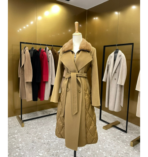 막스마라 밍크 패딩 코트