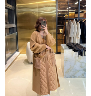 막스마라 밍크 패딩 코트