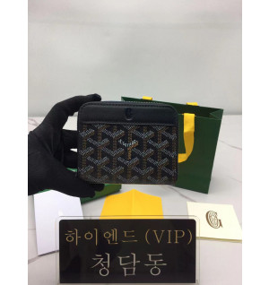 고야드 마티뇽 pm 지퍼 코인퍼스 (컬러 블랙)