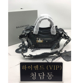 발렌시아가 네오 카골백 XS (컬러 그레이 은장)